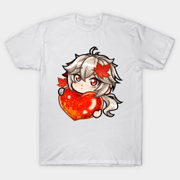 Genshin Impact - Kaedehara Kazuha T-Shirt by Anet Garol